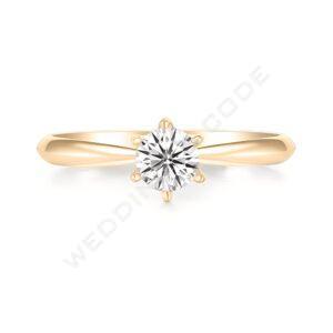 求婚鑽戒｜3374黃-30-CVD