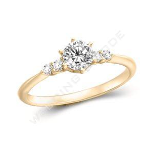 求婚鑽戒｜3455黃-30-CVD