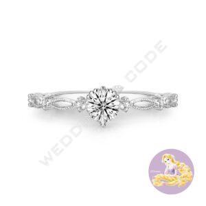 魔髮奇緣 求婚鑽戒｜鉑金｜#3040-30