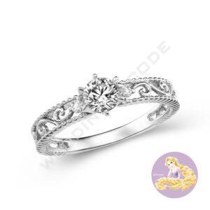 魔髮奇緣 求婚鑽戒｜鉑金｜#3123-30