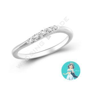 阿拉丁 女戒｜鉑金｜0.12 克拉 #3181