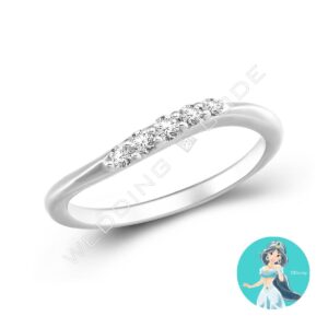 阿拉丁 女戒|鉑金|0.12 克拉 #3181