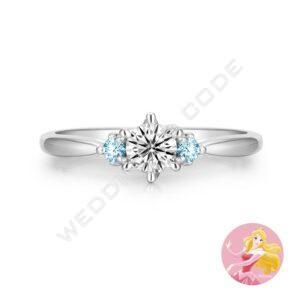 睡美人 求婚鑽戒｜鉑金｜#3590-30