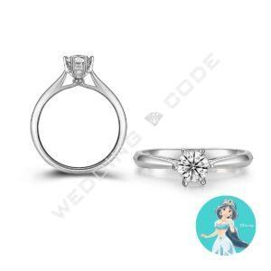 阿拉丁 求婚鑽戒|鉑金|自選主石|#3694-30