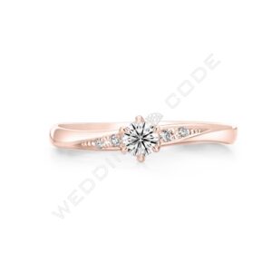 求婚鑽戒|玫瑰金|#4061-12