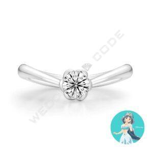 阿拉丁 求婚鑽戒|鉑金|#4231-22
