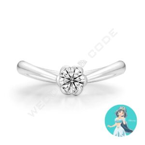 阿拉丁 求婚鑽戒|鉑金|#4231-22