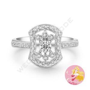 睡美人 求婚鑽戒｜鉑金｜#4239-10