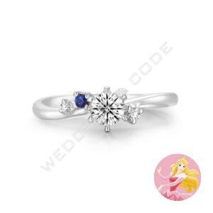 睡美人 求婚鑽戒｜鉑金｜#4285-30