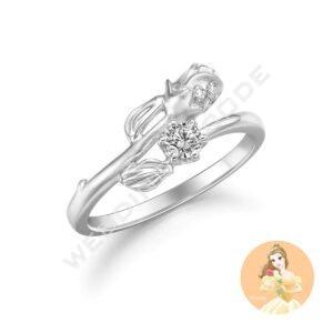 美女與野獸 求婚鑽戒|鉑金|#4377-12