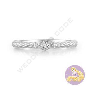 魔髮奇緣 求婚鑽戒｜鉑金｜#4396-06