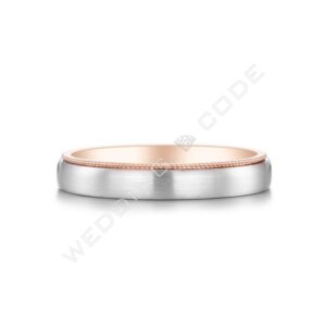 男戒|玫瑰金雙色|#單滾珠男-3.5mm