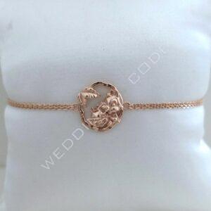 奇奇蒂蒂 手鍊|純銀鍍玫瑰金|#TOB0939玫S