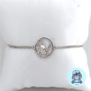 星際寶貝 史迪奇 手鍊|純銀|鋯石 #TOB0941S