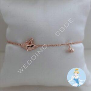 仙杜瑞拉 手鍊|純銀鍍玫瑰金|#TOB0944玫S