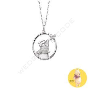 小熊維尼 項鍊|純銀|鋯石 #TON2720S