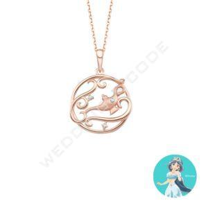 阿拉丁 項鍊|純銀鍍玫瑰金|鋯石 #TON2723玫S