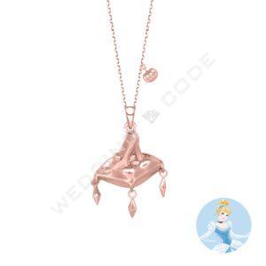 仙杜瑞拉 項鍊|純銀鍍玫瑰金|#TON3023玫S