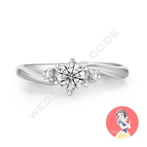白雪公主 求婚鑽戒|鉑金|#3204-30