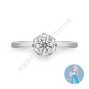 冰雪奇緣 求婚鑽戒｜鉑金｜#3278-30